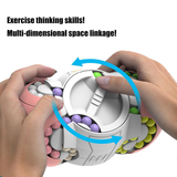 Space UFO Rotating Magic Bean Cube