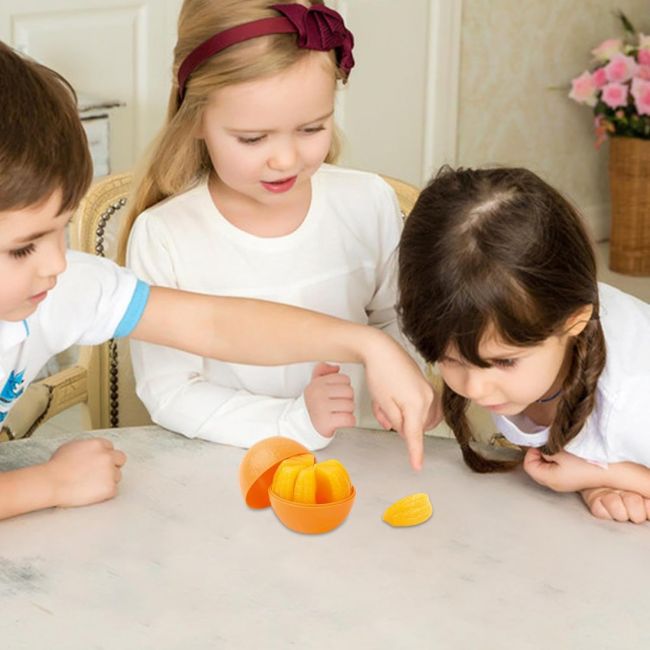 3D Orange Shape Funny Puzzle Toy