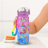 Product Title: DIY Unicorn Water Bottle Decoration Kit for Girls STEM Art and Craft Set with Rhinestone Stickers