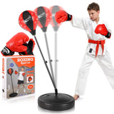 Height Adjustable Kids Boxing Set