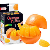 3D Orange Shape Funny Puzzle Toy