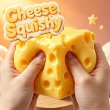 Soft Cheese Cube Sensory Fidget & Stress Relief Toy pack of 1