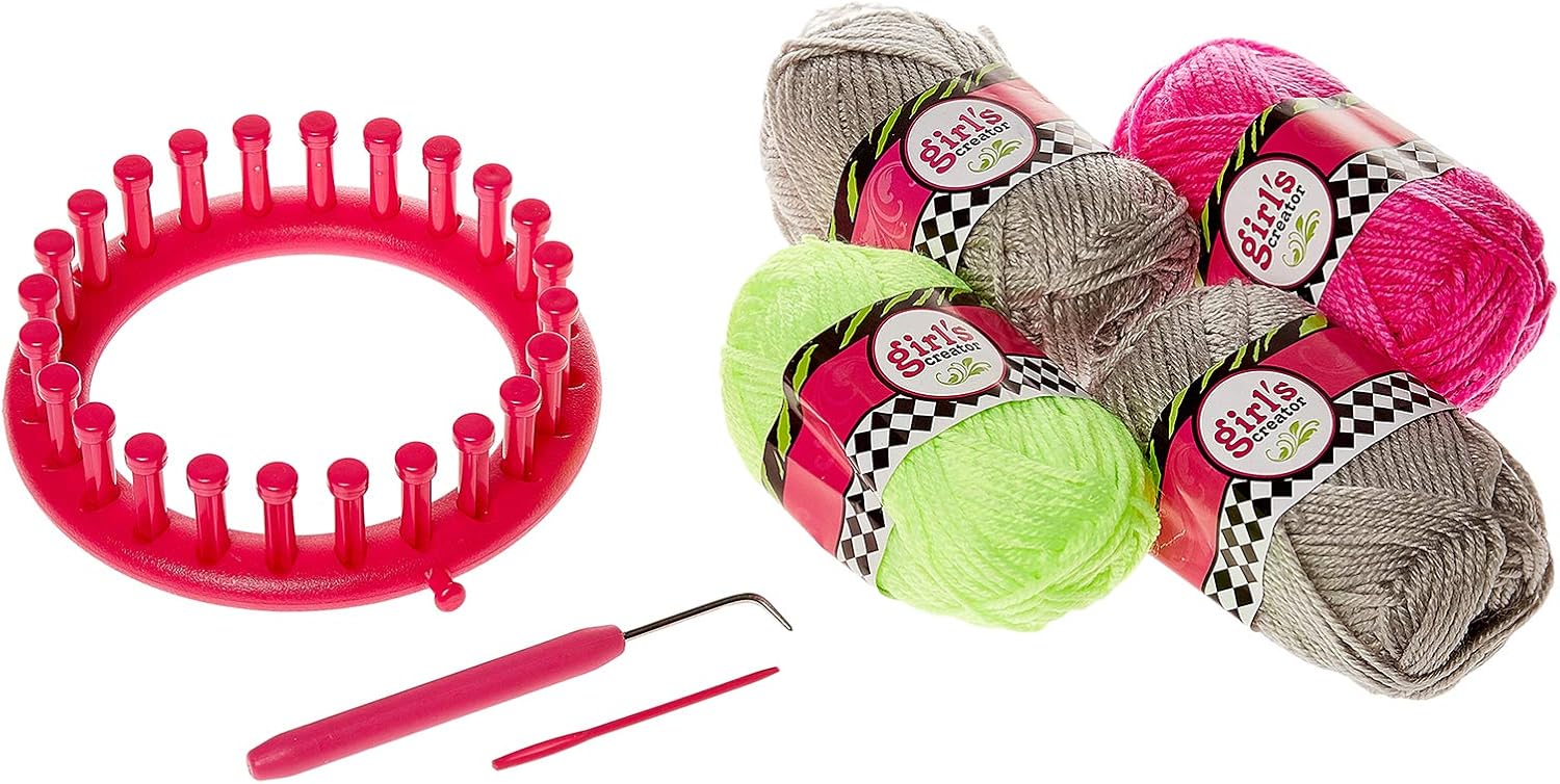 Girl's Creator Knitted Scarf Toy
