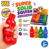 Mini Drink Bottle Squishy Toy - Soft Squeeze Soda Bottle Fidget Toy