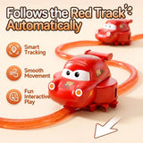 KidoKraze DIY Magic Slime Track Car Toy featuring colorful slime tracks and a small toy car for creative play