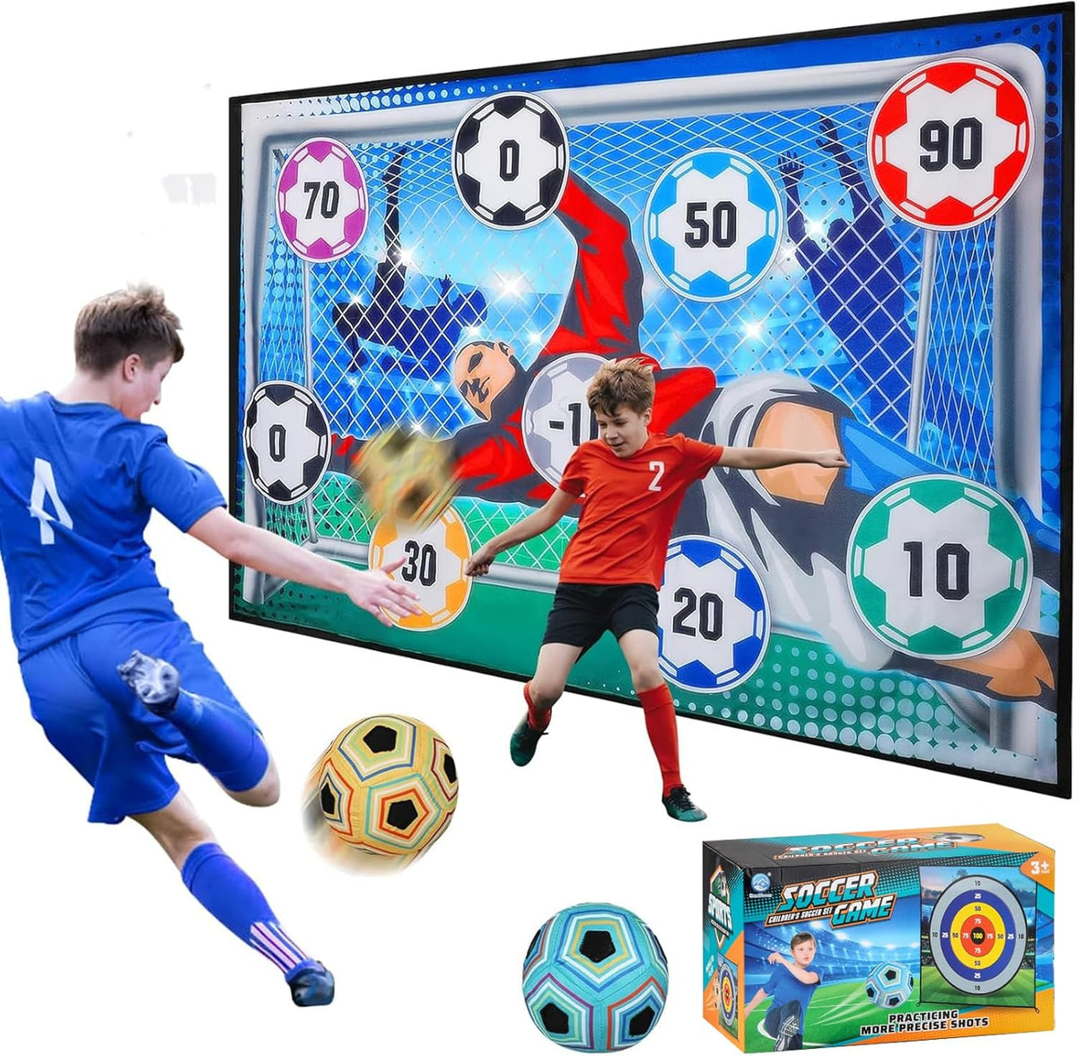 Kids Sticky Soccer Ball Game