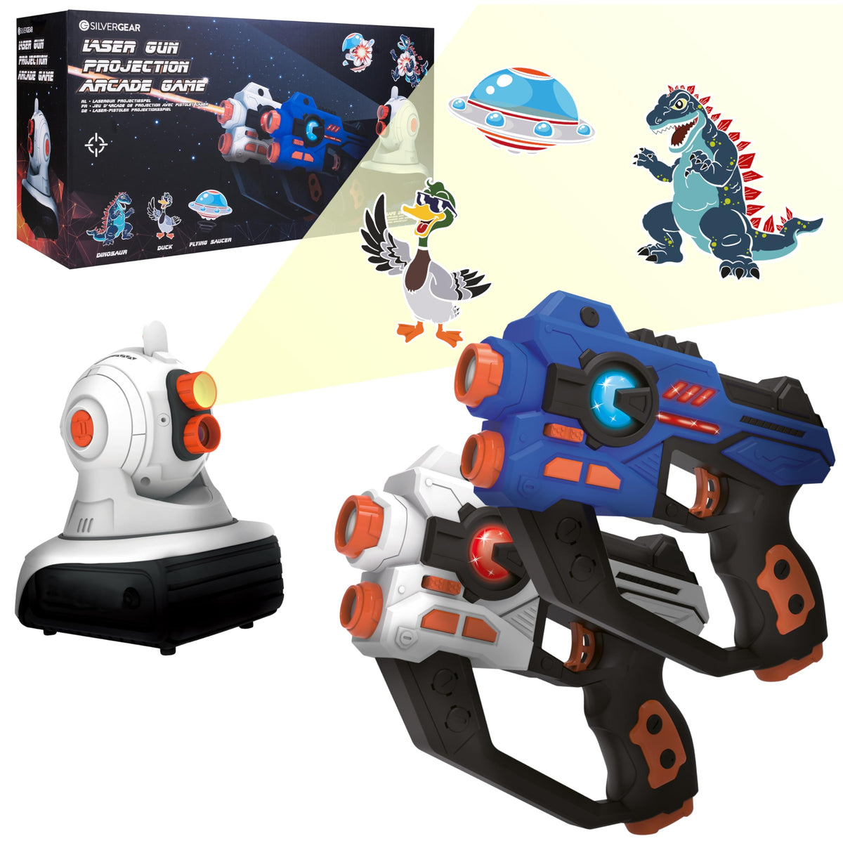Digital Projector Laser Tag Gun Toy-Multiplayer – KidoKraze
