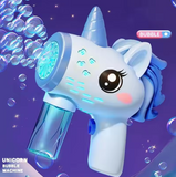 Electric Unicorn Colorful Bubble Gun