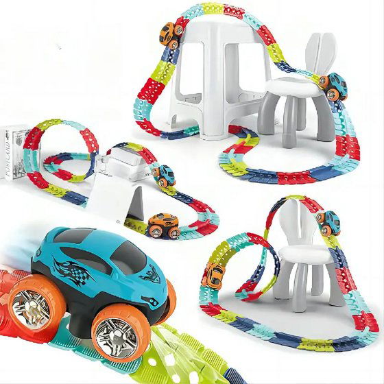 ANTI-GRAVITY PUZZLE ROLLER COASTER TOY - KidoKraze