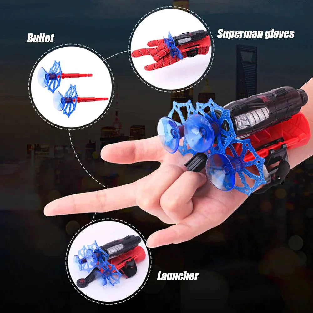 Amazing Spiderman Costume Shooter Glove Toy - KidoKraze