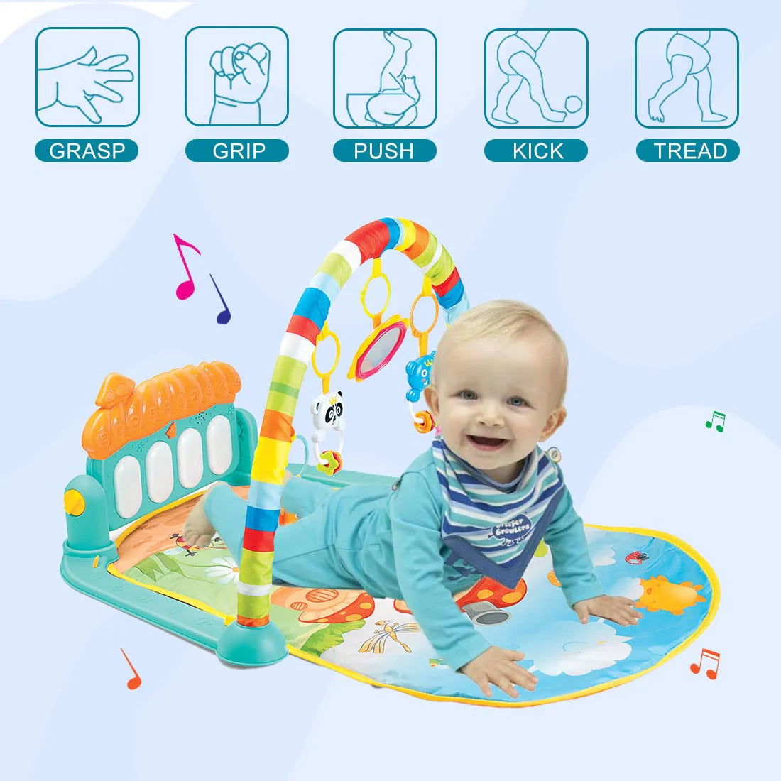 Baby Piano Play Gym - KidoKraze