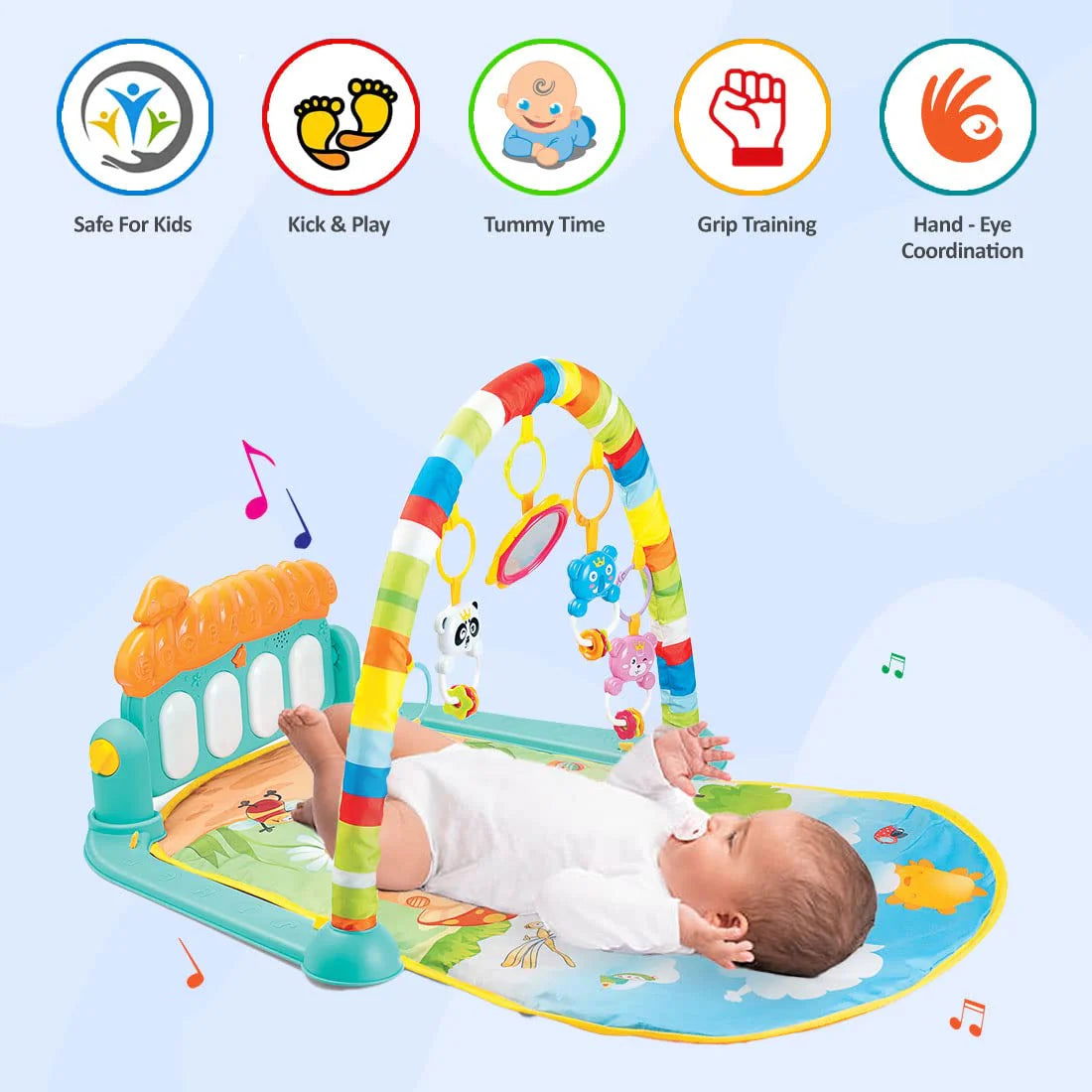 Baby Piano Play Gym - KidoKraze