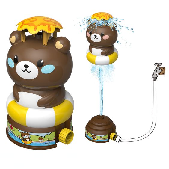 Brown Bear Water Sprinkler For Kids - KidoKraze