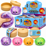 Viral Dumpling Glitter Squishy-Pack of 1