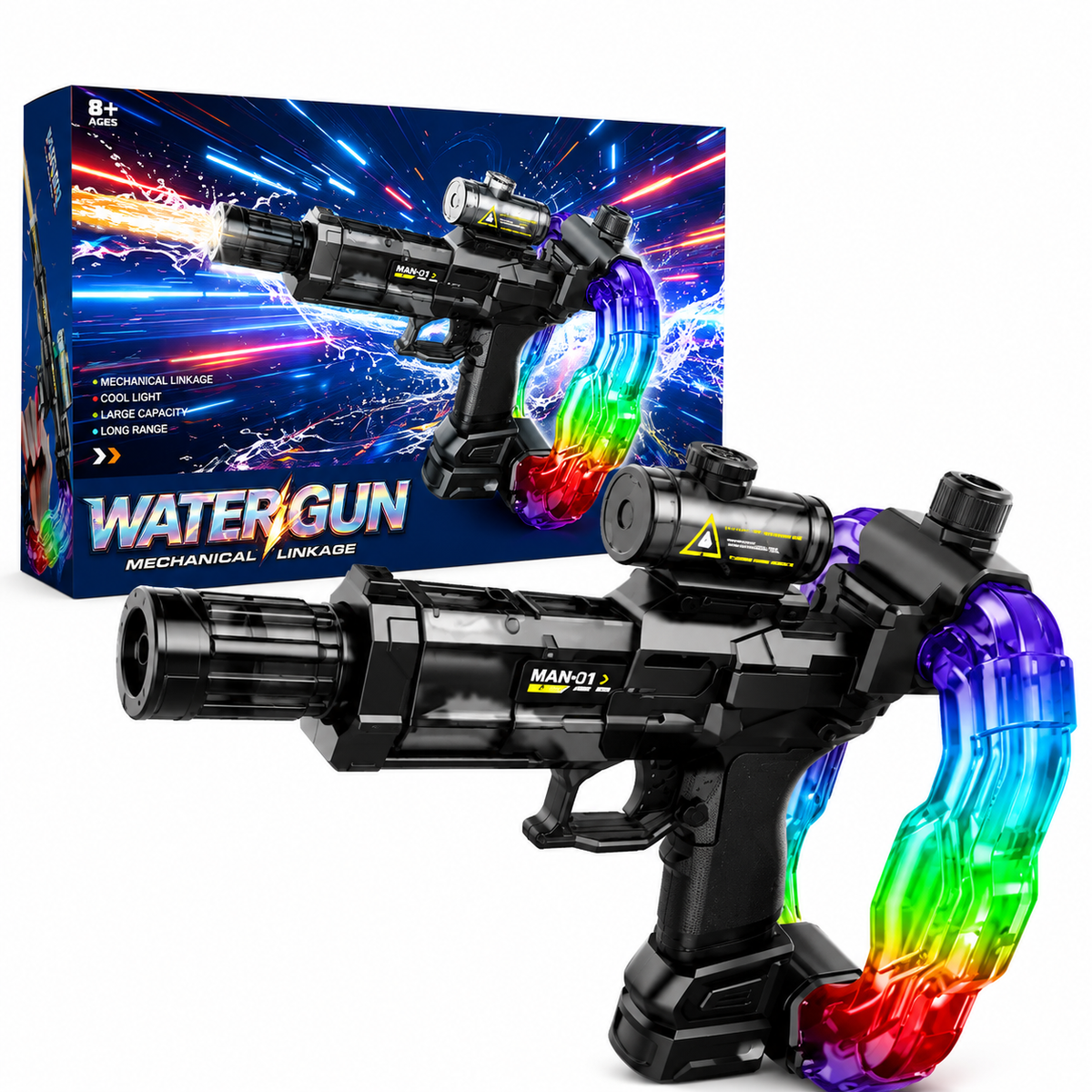 Kids Electric Led Water Gun