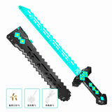 Gold Diamond Colorful Light Sword