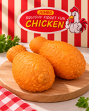 Jumbo Chicken Leg Squishy Toy-Pack of 1