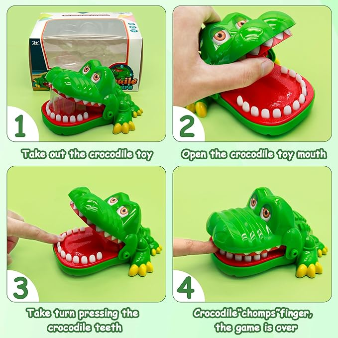 Crocodile Teeth Toys Game for Kids - KidoKraze