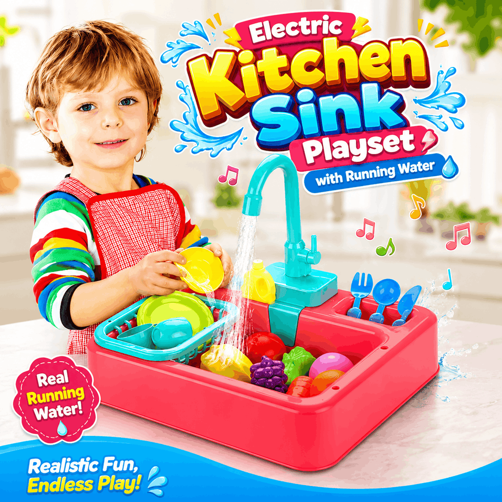 REALISTIC KITCHEN SINK TOY