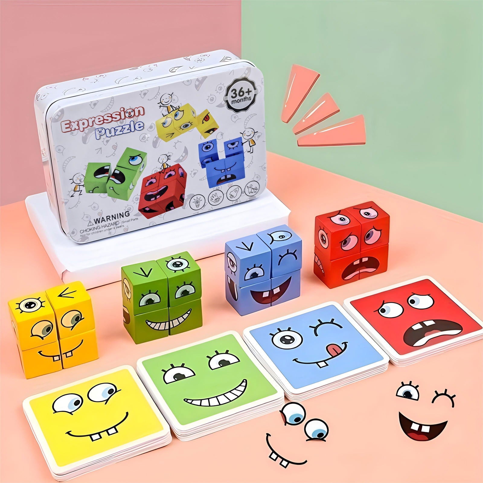 Face Changing Cube Set - KidoKraze