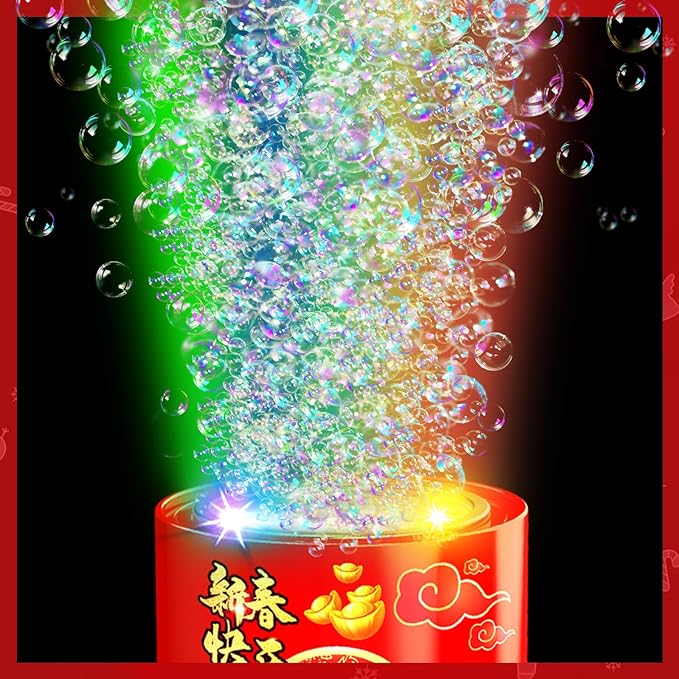 Fireworks Bubble Machine (20 Holes) - KidoKraze