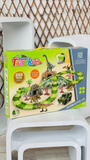 205 PCS Dinosaur Track Toys Set for Kids