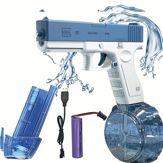 Glock Rechargeable Water pastoll Toy - KidoKraze