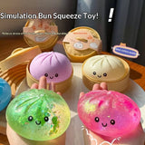 Viral Dumpling Glitter Squishy-Pack of 1