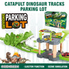 Dinosaur Parking Lot & Track Set