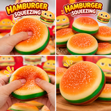 Simulation Burger Stress-Relief Squishy-Pack of 1