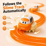 DIY Magic Slime Track Car Toy