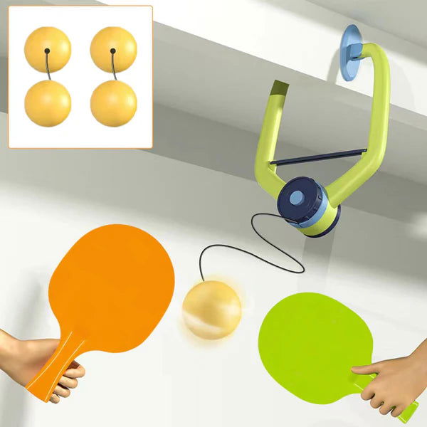 INDOOR HANGING TABLE TENNIS TRAINER - KidoKraze