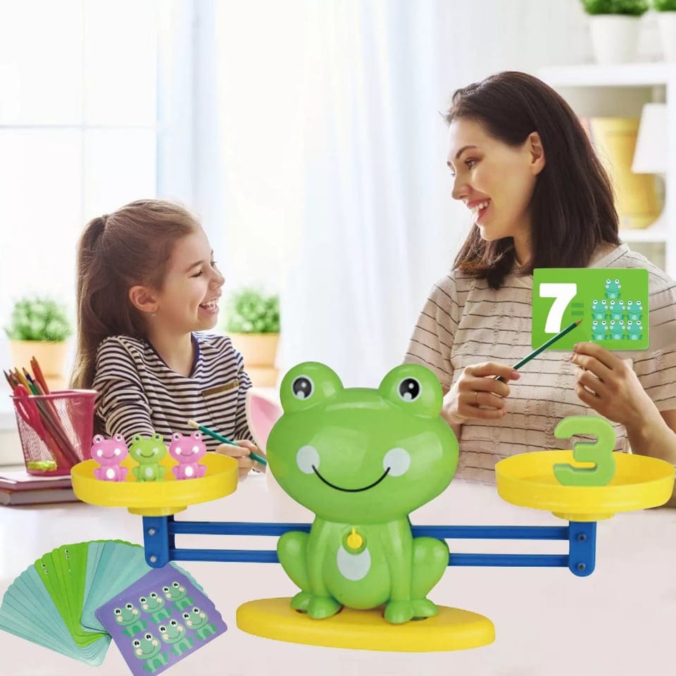 Libra Frog Balance Counting Game - KidoKraze