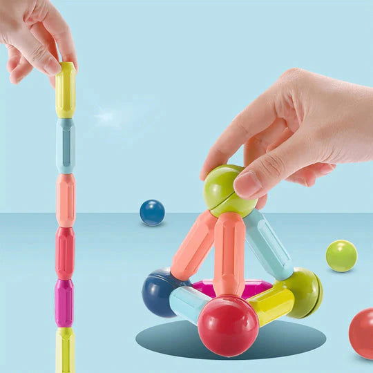 MAGNETIC BAR BUILDING BLOCKS - KidoKraze