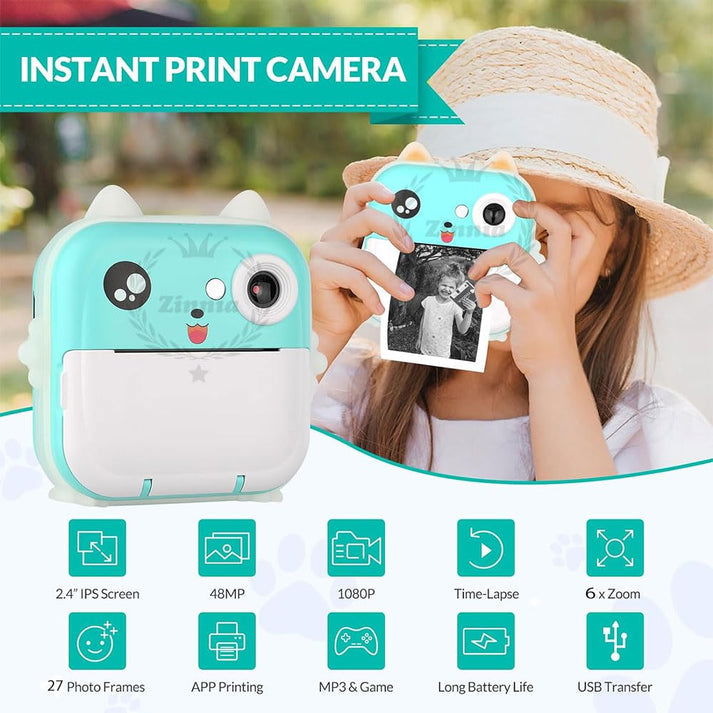 Mini Pocket Camera Printer - KidoKraze