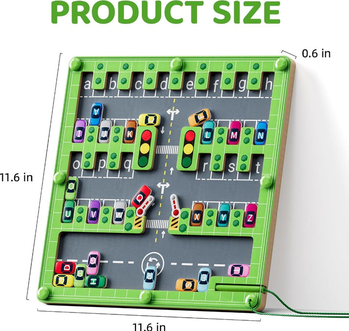Montessori Vehicles Maze Board