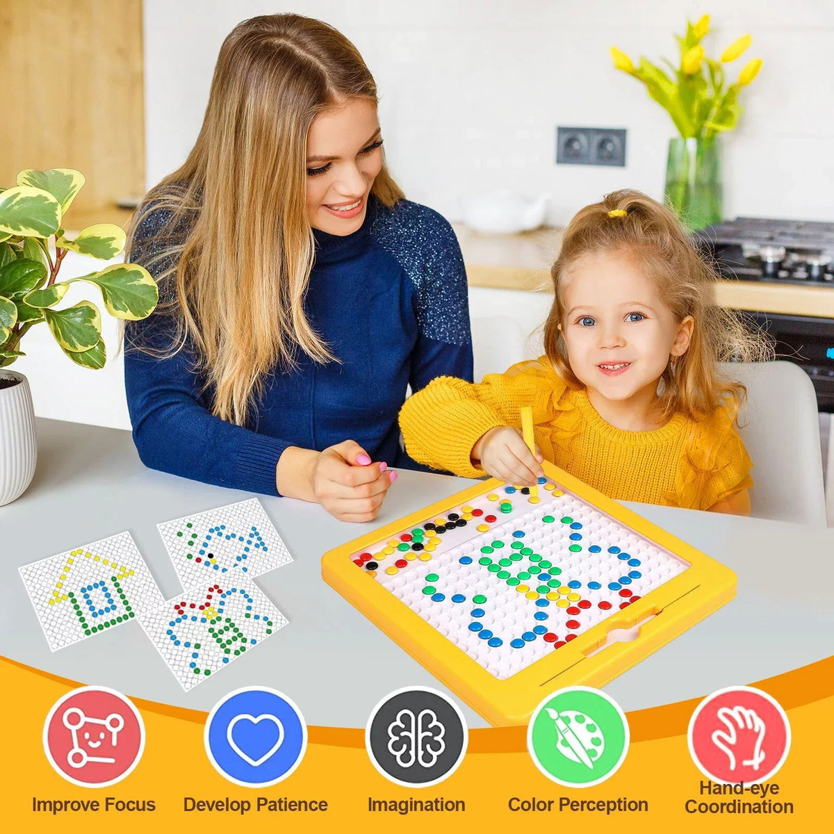 Montessori Magnetic Magic Board - KidoKraze