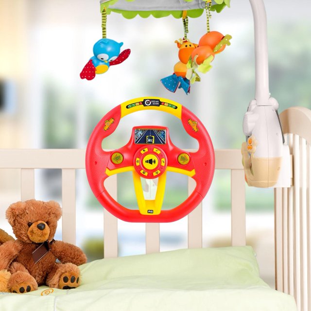 Multifunctional Musical Steering Wheel for Kids - KidoKraze