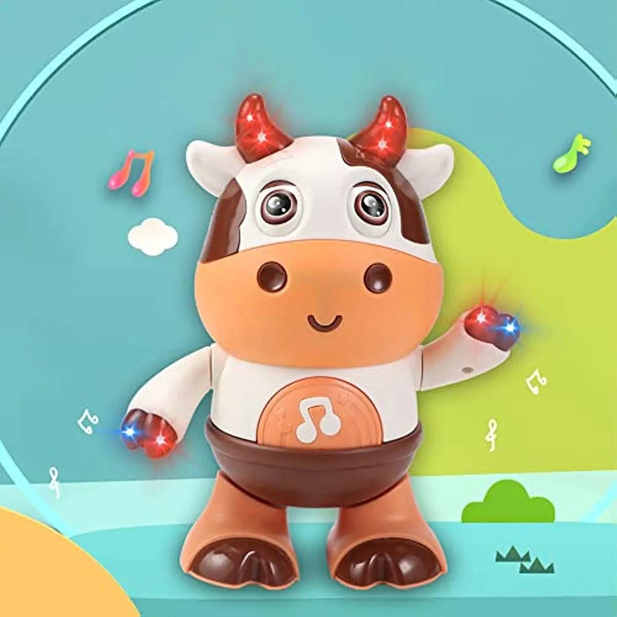 New Dancing Walking Baby Cow Toy - KidoKraze