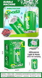 Soda Can Bubble Blower Toy with LED Lights & Music