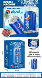 Soda Can Bubble Blower Toy with LED Lights & Music