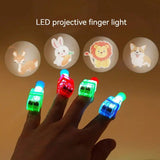 Projection Finger Flashlight (Pack Of 5)