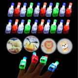 Projection Finger Flashlight (Pack Of 5)