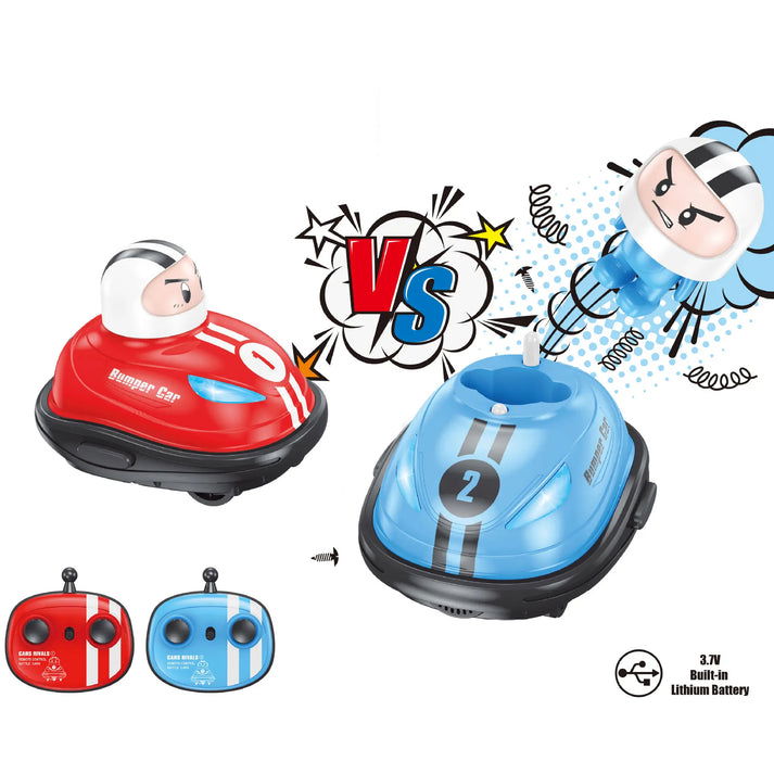 Remote Control Super Battle Bumper Cars - KidoKraze