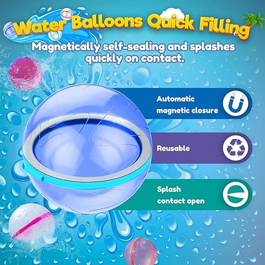 Reusable Self Sealing Water Bomb Balloon - KidoKraze