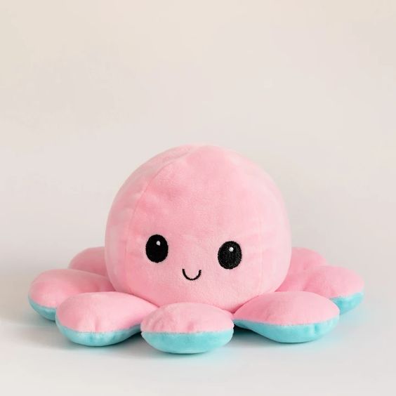 Reversible Octopus Plush Toy - KidoKraze