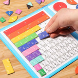 Magnetic Fraction Book Learning Toys for Kids