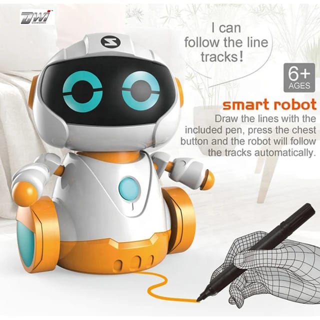 Smart Line Following Robot Play Set - KidoKraze