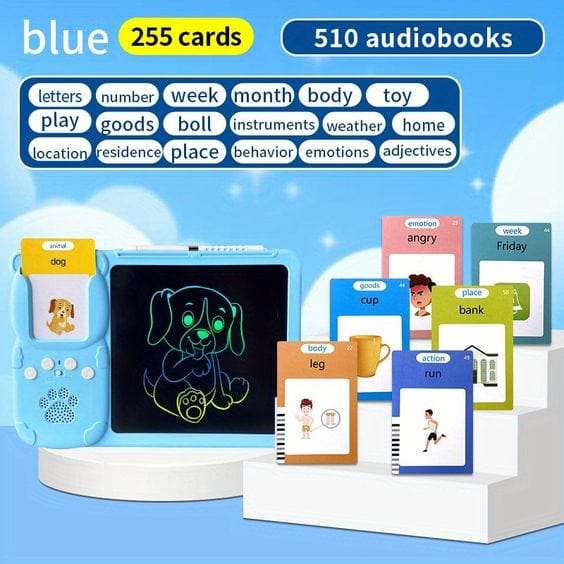 Talking Flash Cards Lcd Writing Board - KidoKraze