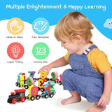 Magnetic Digital Train Toy For Kids